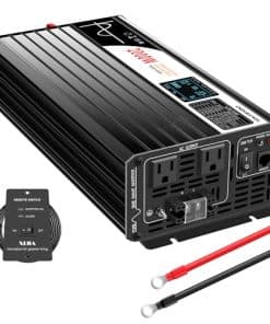 Inversor de Corriente Onda Senoidal Pura 2000w (Potencia