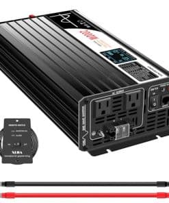 Inversor de Corriente Xijia 2000w dc 48v Onda Sinusoidal