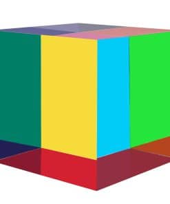 CMYCUBE Cubo de Color CMY, 2.75 pulgadas (70 mm) Cubo de