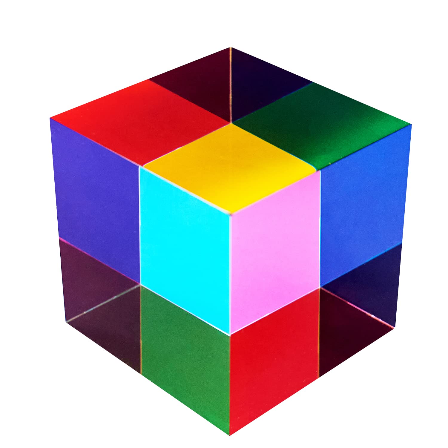 CMYCUBE Cubo de Color CMY, 2.75 pulgadas (70 mm) Cubo de - Imagen 10