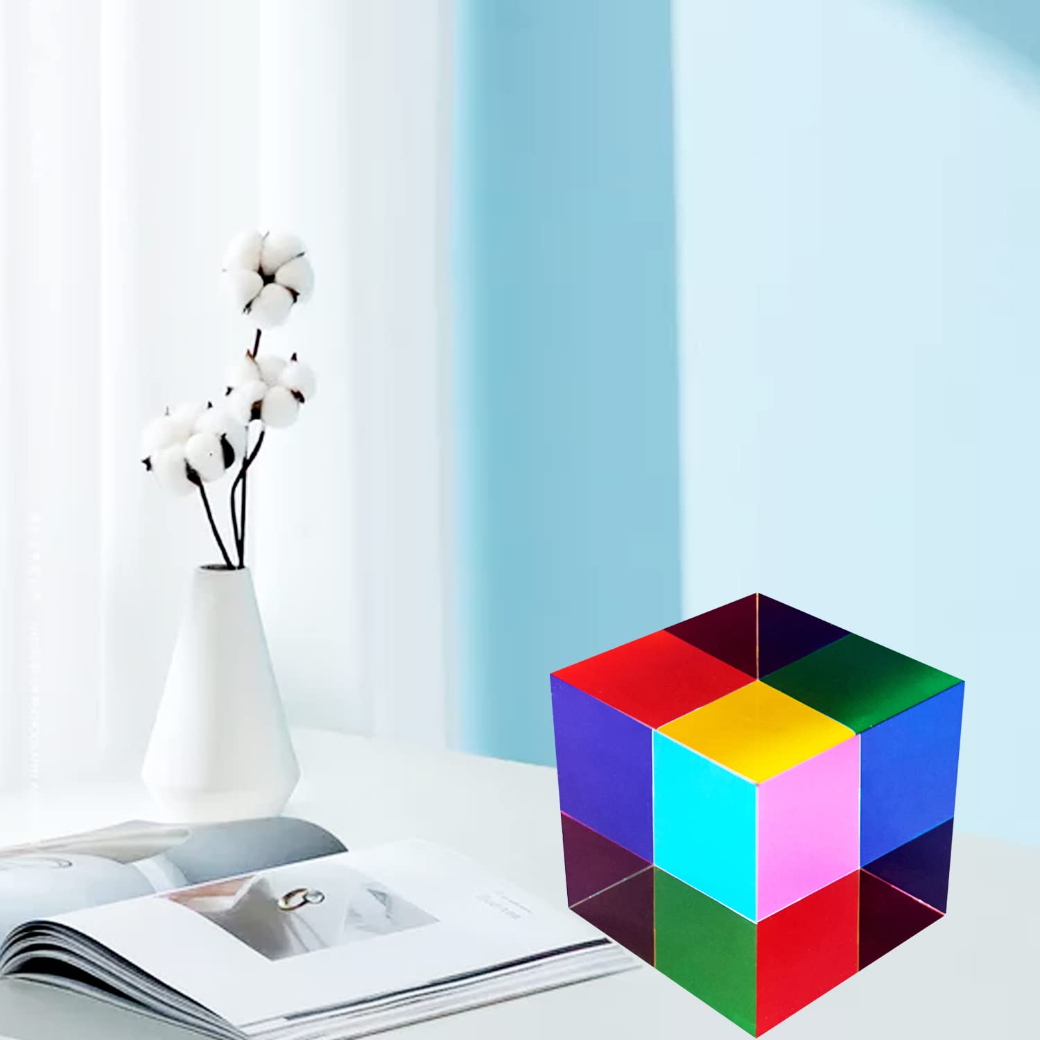 CMYCUBE Cubo de Color CMY, 2.75 pulgadas (70 mm) Cubo de - Imagen 6