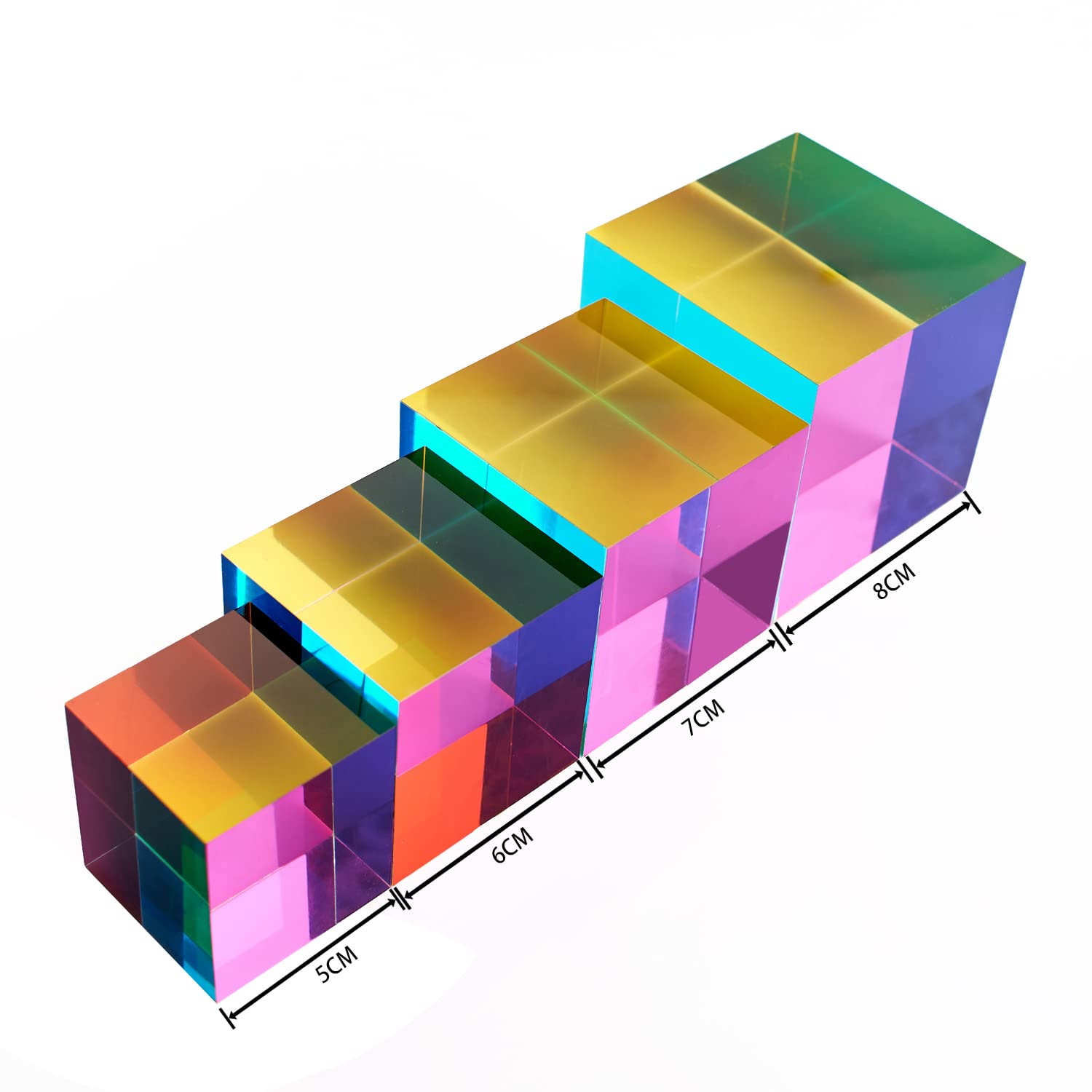 Cubo CMY de colores, 3,15 pulgadas (80 mm), Cubo de mezcla - Imagen 6