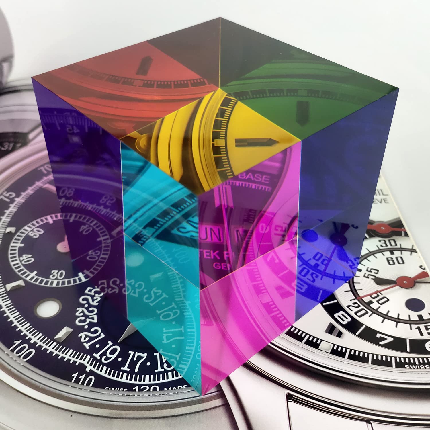 CMYCUBE Cubo de Color CMY, 2.75 pulgadas (70 mm) Cubo de - Imagen 3