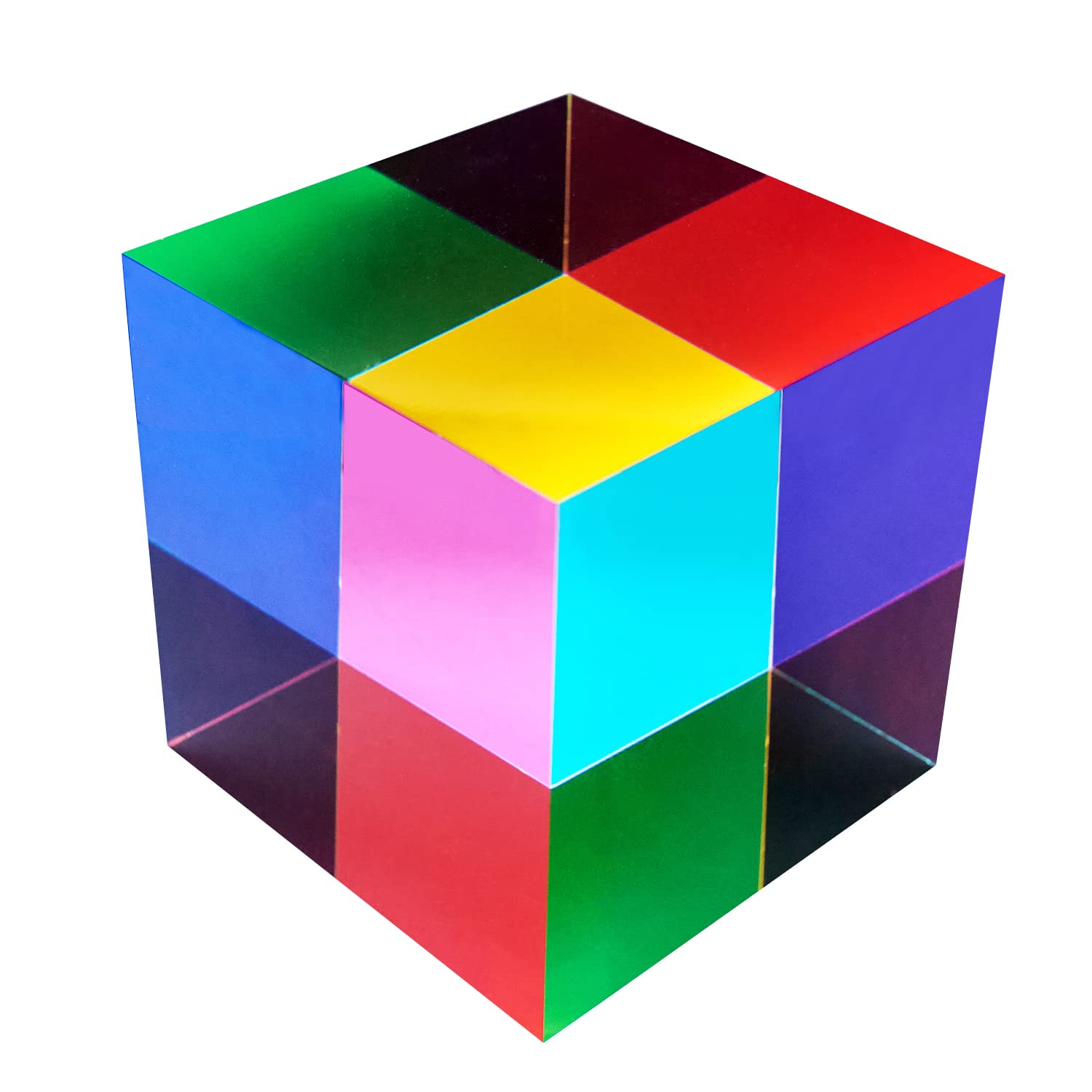 Cubo CMY de colores, 3,15 pulgadas (80 mm), Cubo de mezcla - Imagen 9