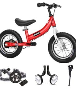 Bicicleta de Equilibrio 2 en 1 para Niños de 2 a 7 Años,