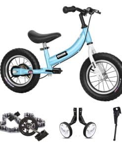 Bicicleta de Equilibrio 2 en 1 para Niños de -Azul