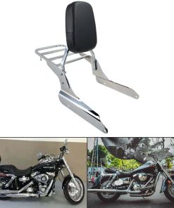 Respaldo Sissy Bar con Parrilla de Equipaje Almohadilla de