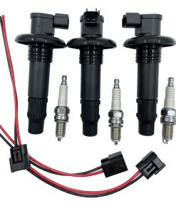 Juego de 3 bobinas de encendido HLZ PRODUCT + bujía +
