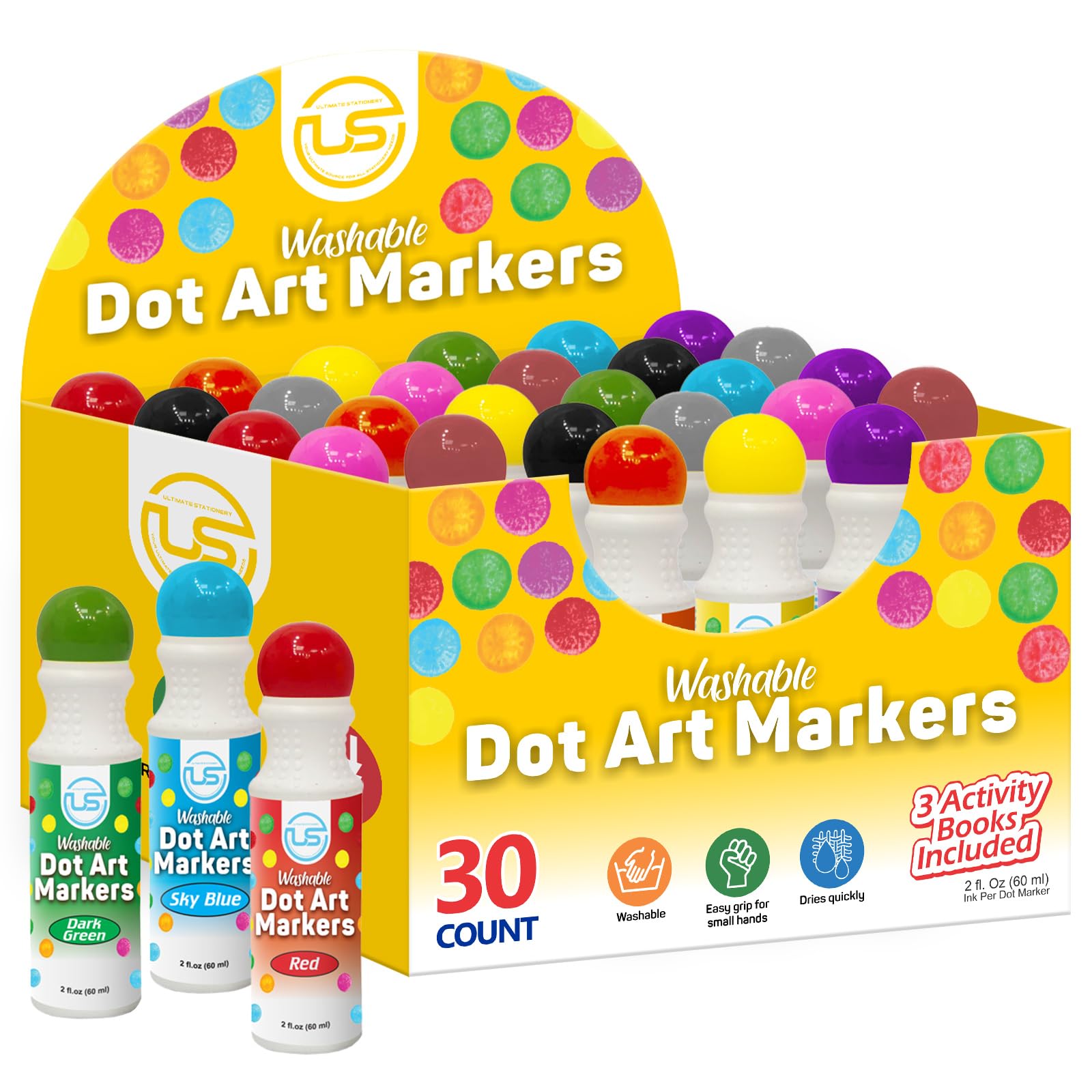 Dot markers, Dot Markers para niños pequeños, Dot Art, Dot