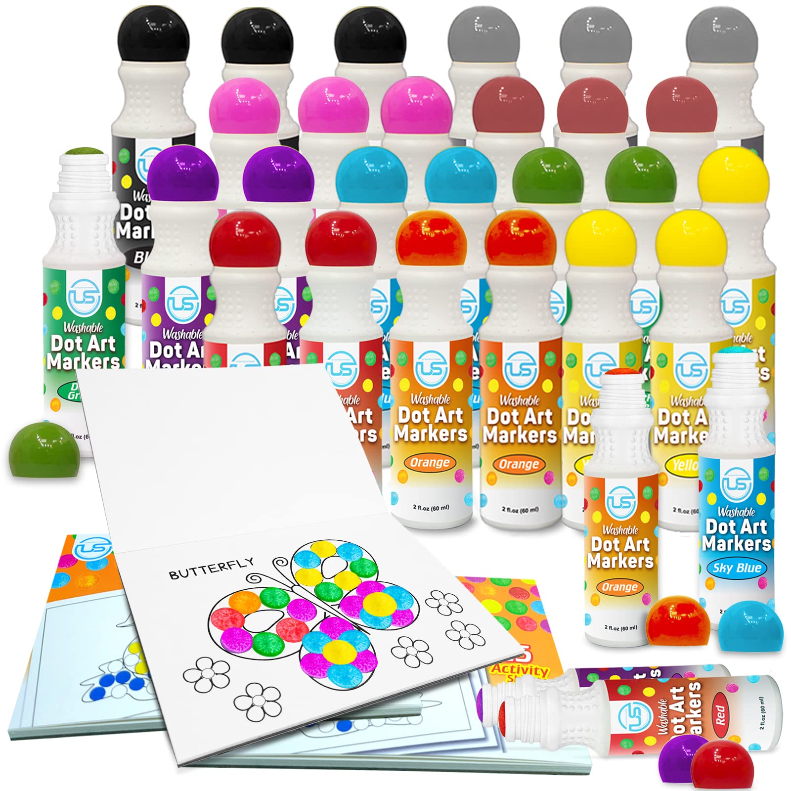 Dot markers, Dot Markers para niños pequeños, Dot Art, Dot - Imagen 3