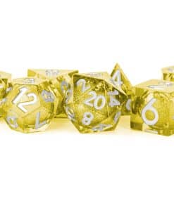Set de Dados FanRoll de Metallic Dice Games, Núcleo Líquido