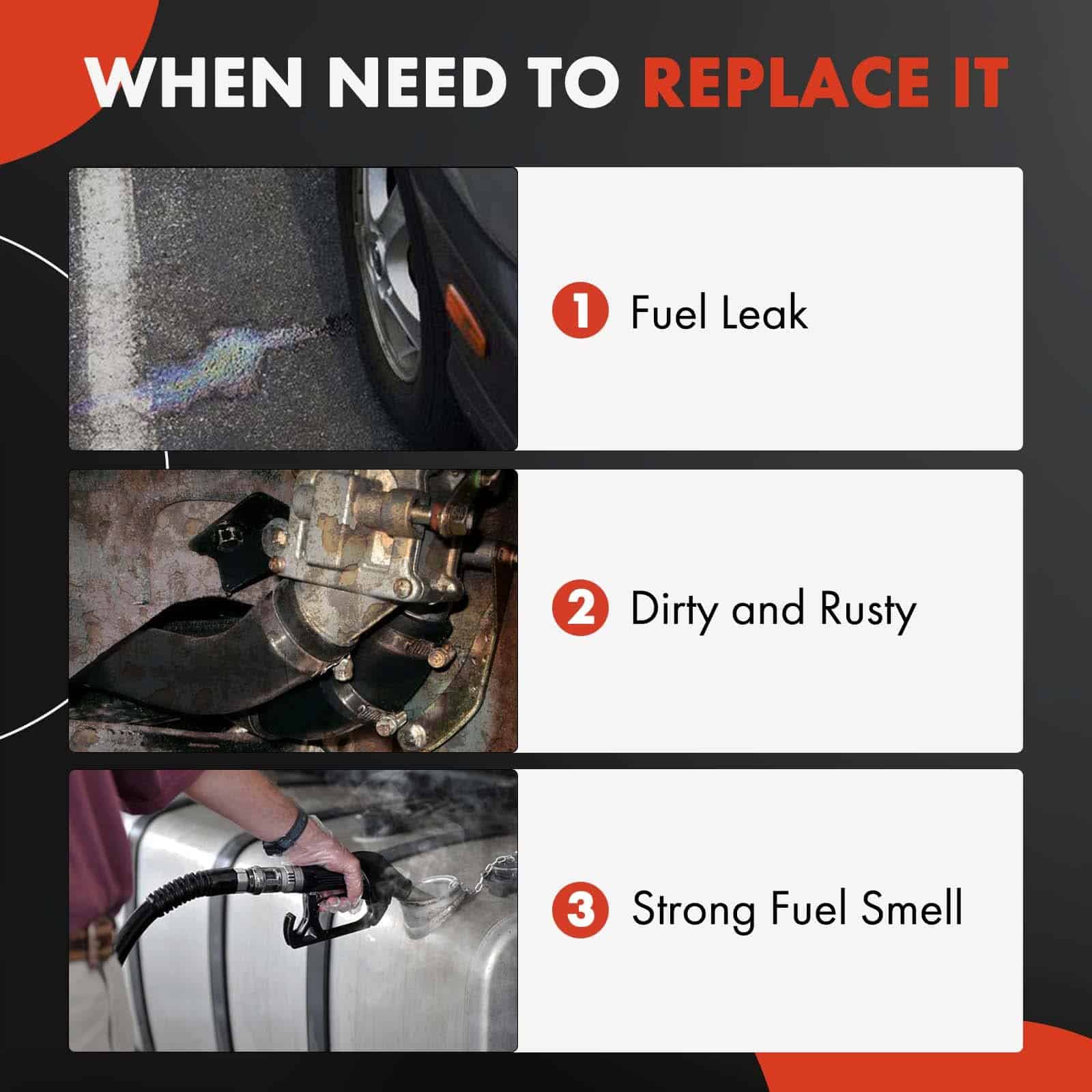 Manguera de cuello de llenado de tanque de combustible - Imagen 7