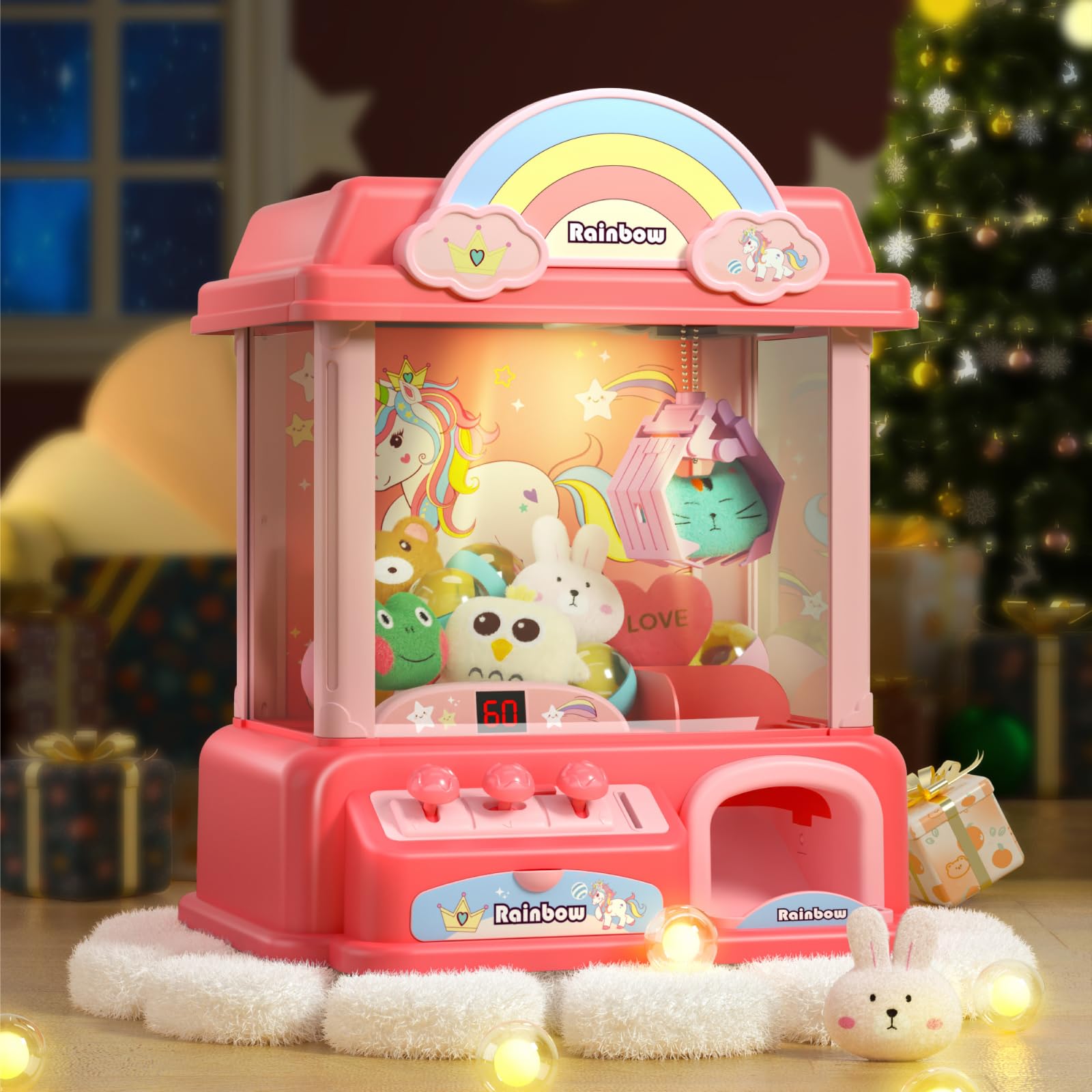 DOLIVE Claw Machine para Niños, Mini Máquinas Expendedoras - Imagen 6