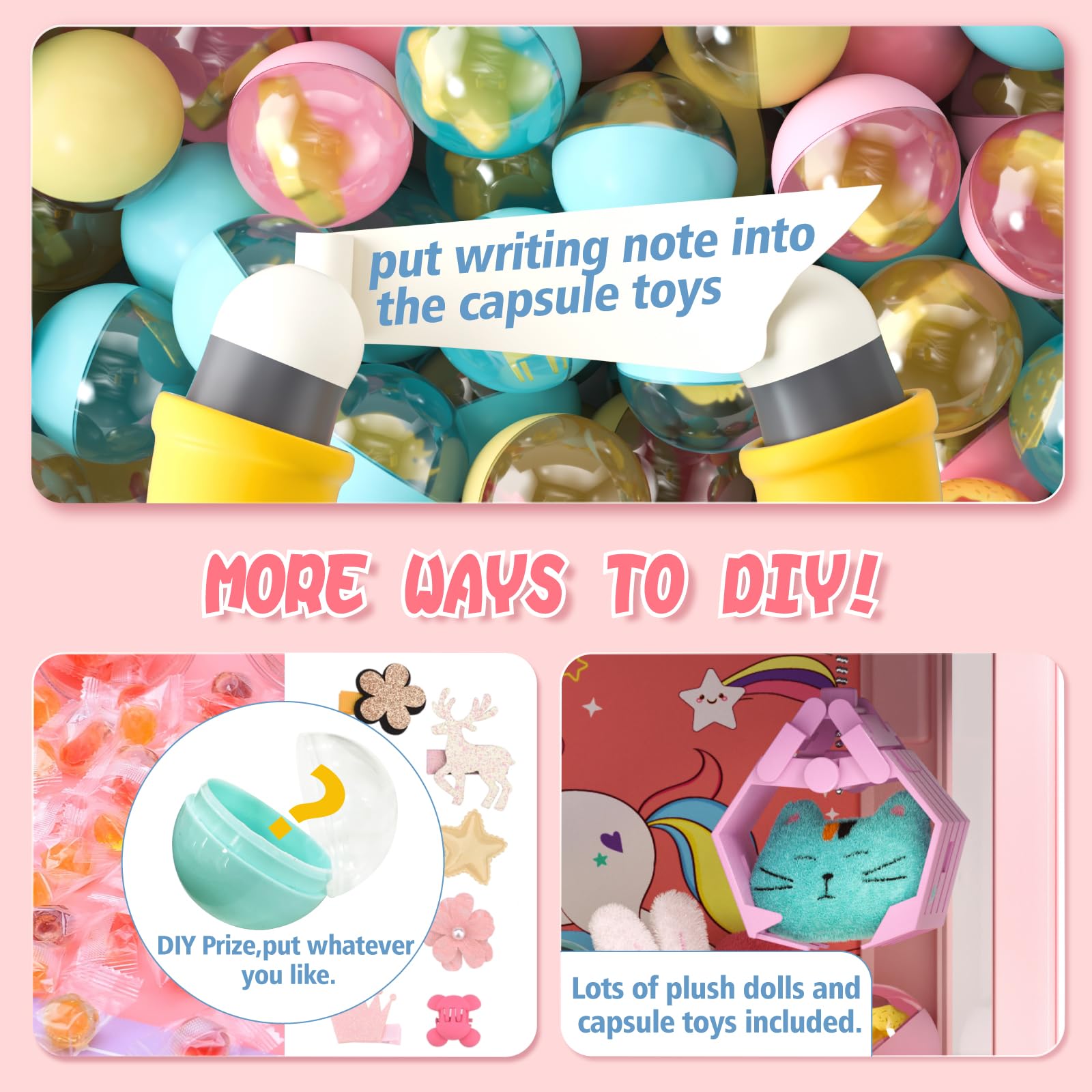 DOLIVE Claw Machine para Niños, Mini Máquinas Expendedoras - Imagen 3