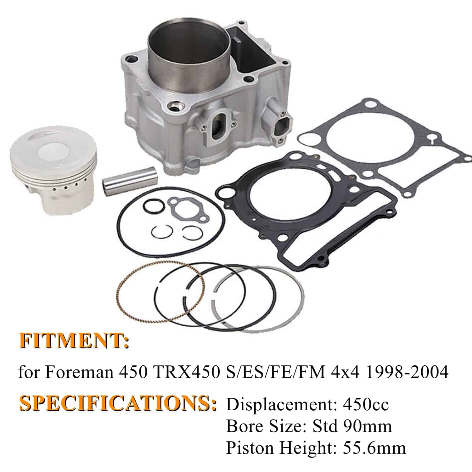 PANGOLIN TRX450 Juego de Reconstrucción de Cilindro Pistón - Imagen 3