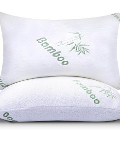 Set de 2 Almohadas de Espuma Viscoelástica Queen Size -