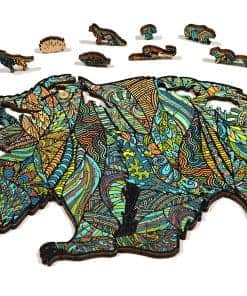 Rompecabezas de Madera de Exteriores con Diseño Único