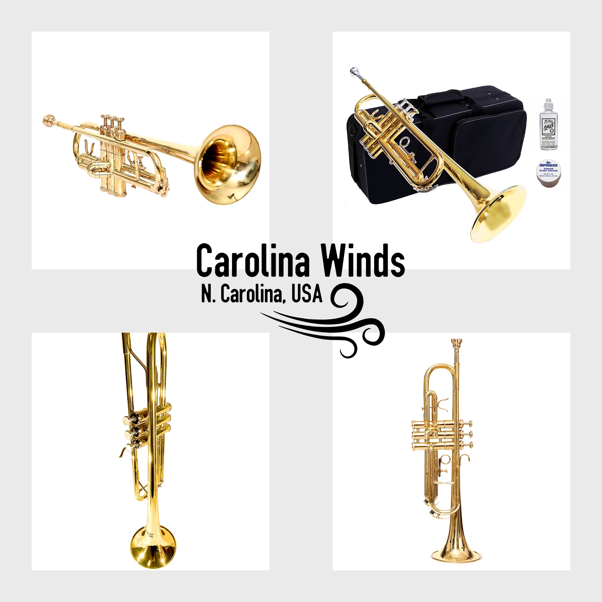 ¡APROBADO POR MAESTROS! Carolina Winds CW201TPT Trompeta Bb - Imagen 5