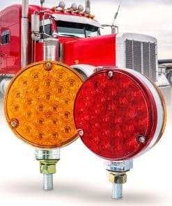 Conjunto de luz de guardabarros redondo de 4" TRUE MODS con