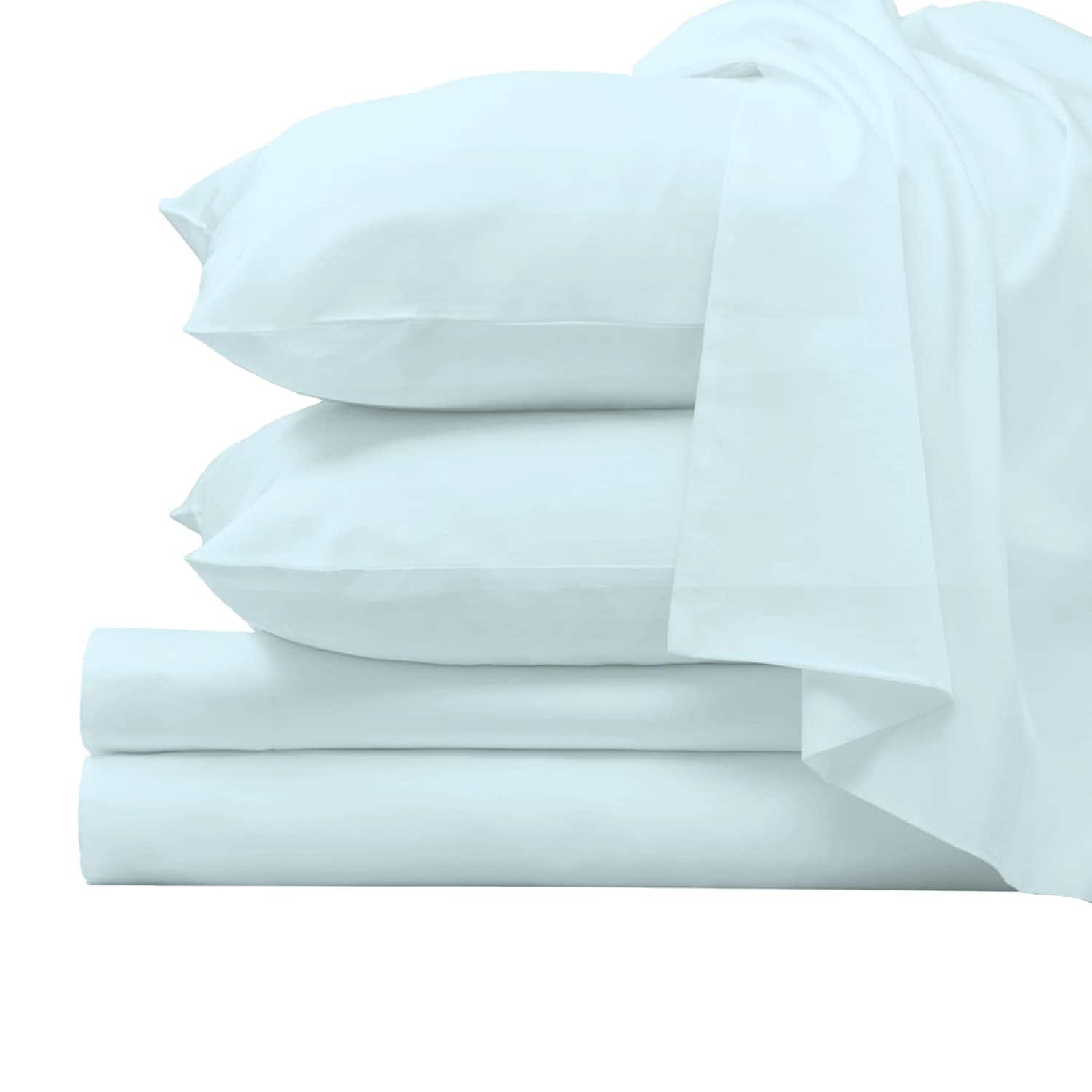 Juego de sábanas de algodón de lujo Pizuna tamaño completo