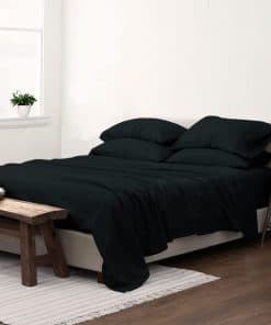 Juego de sábanas 100% algodón Pizuna Pure 6 piezas tamaño