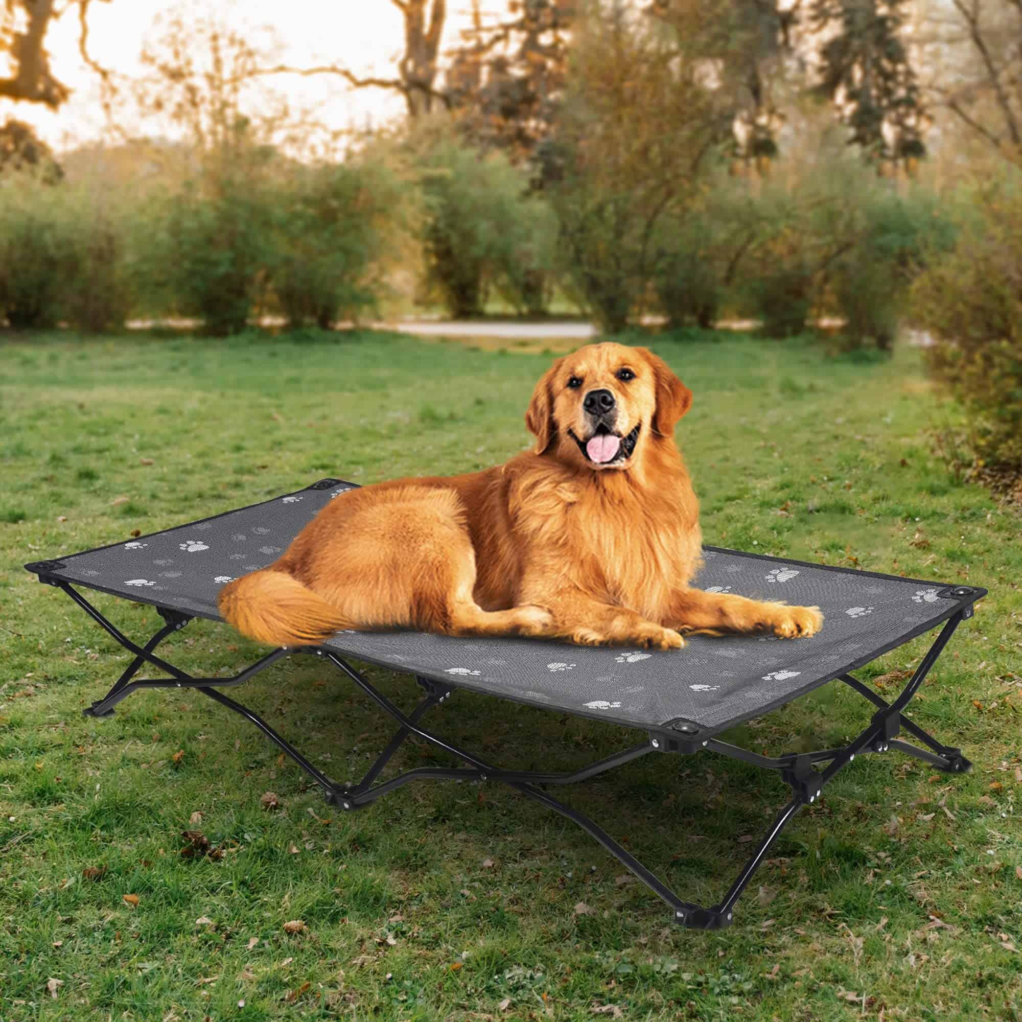 Cama Elevada Plegable Portátil para Mascotas YEP HHO de 47 - Imagen 7