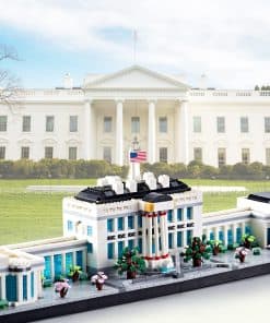 Juguetes de Bloques de Construcción de la Casa Blanca
