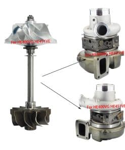Kit de Rueda Billet UpgradeTurbo HE400VG HE451VE Compatible