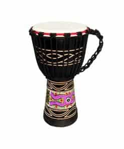 Tambor Djembe BORIYAM Tallado Profesionalmente, Parche de
