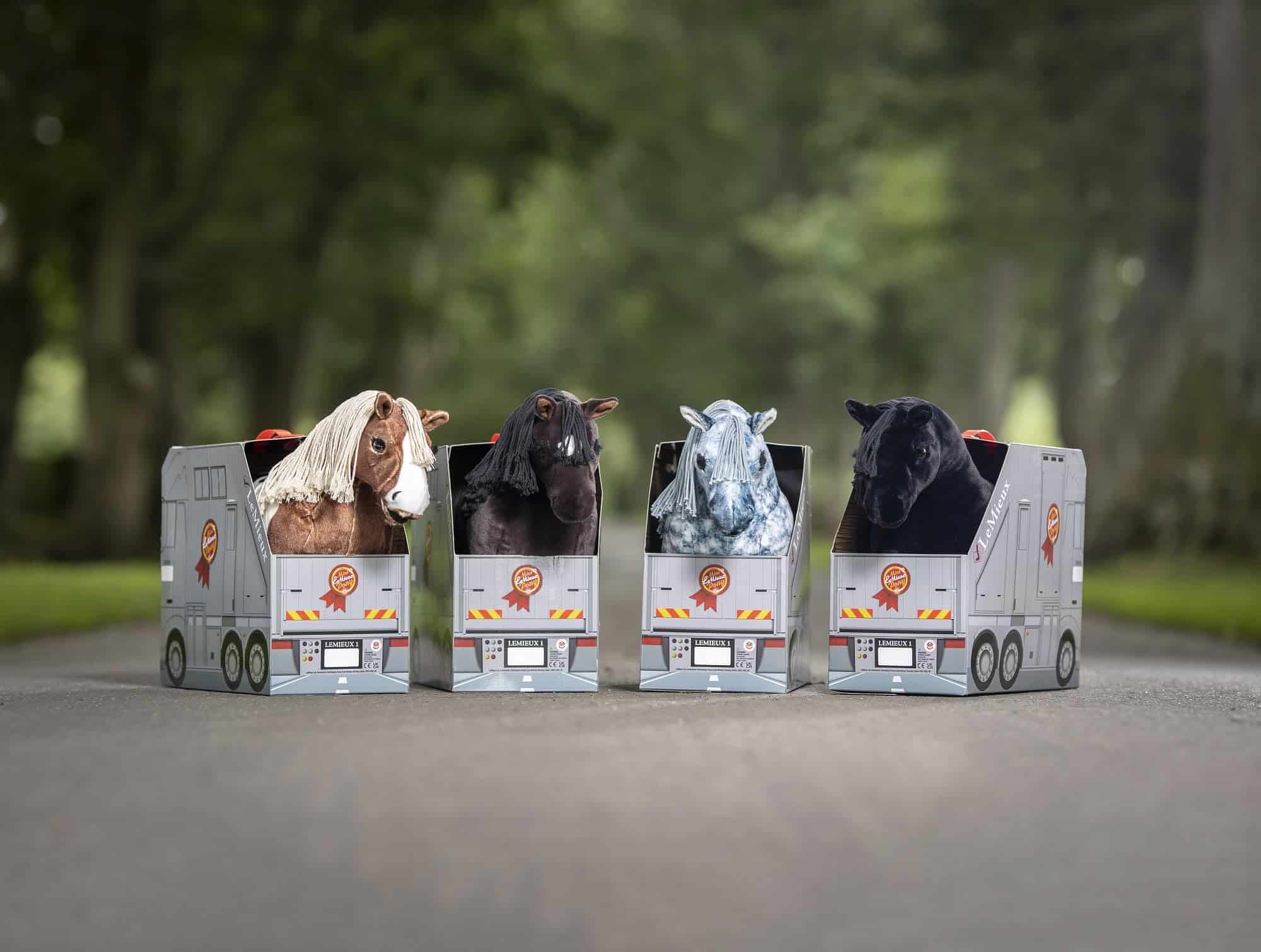 LeMieux Toy Pony Freya para Niños - Marrón - Abrigo Suave - - Imagen 4