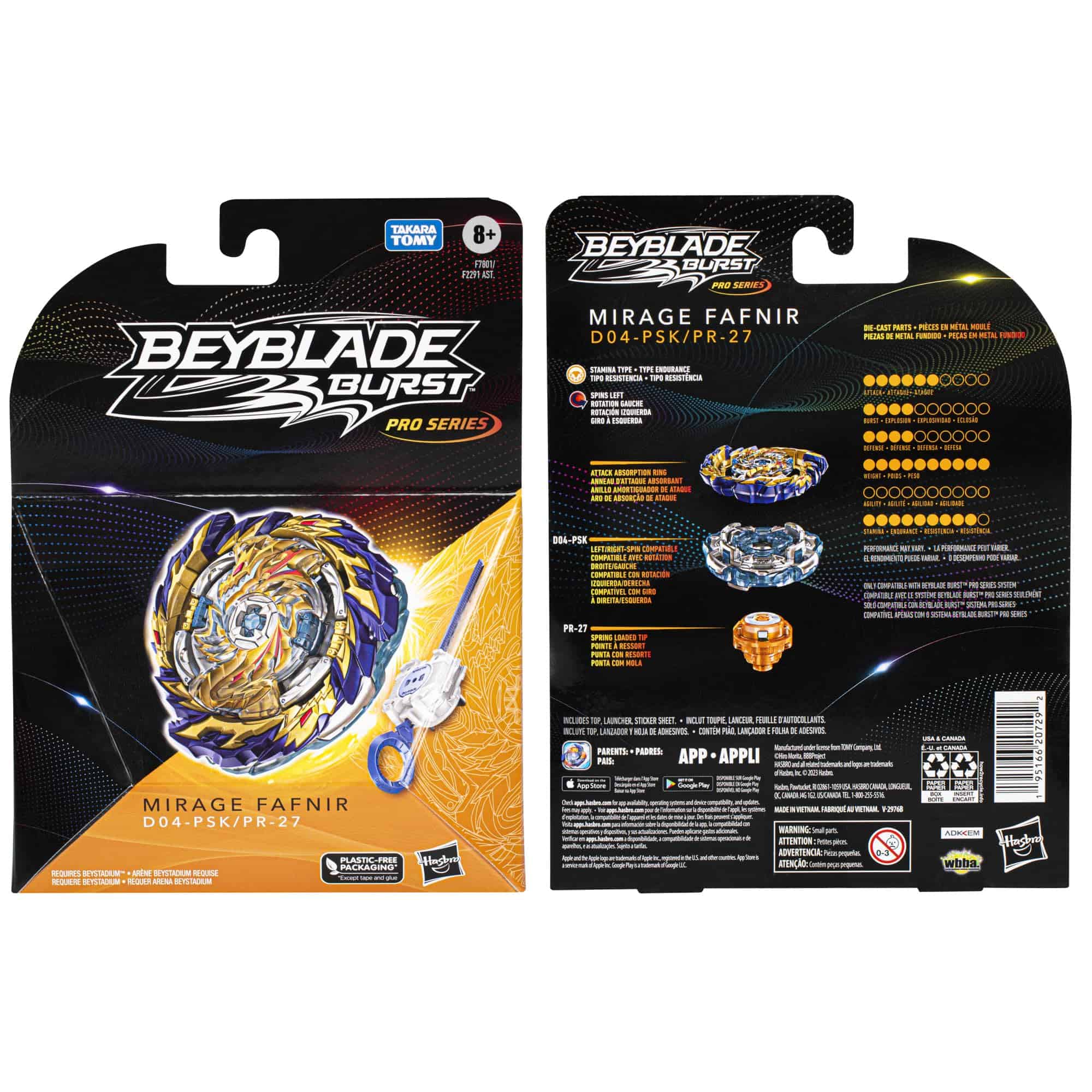 Paquete de inicio de la peonza Beyblade Burst Pro Series - Imagen 6