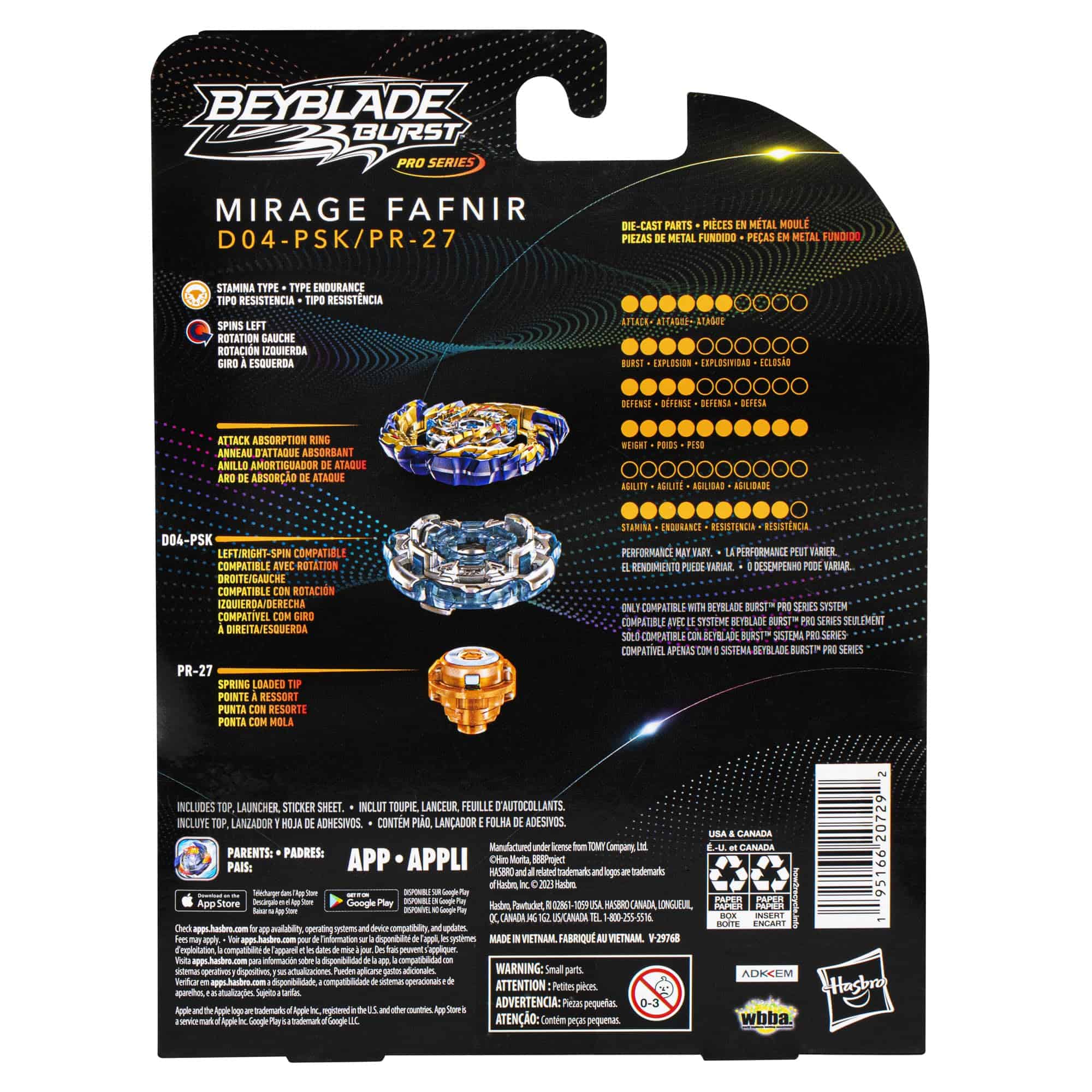 Paquete de inicio de la peonza Beyblade Burst Pro Series - Imagen 5
