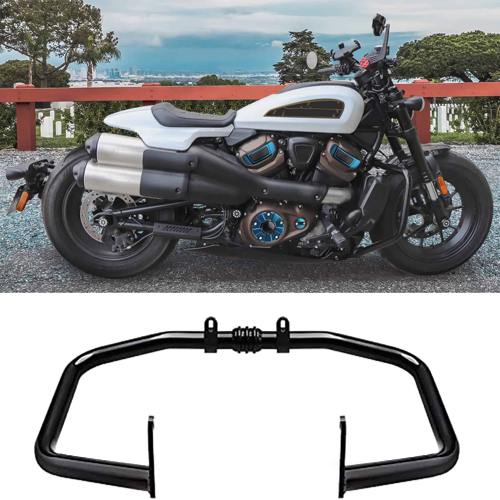 JERBOR Protector de guardabarros delantero resistente para