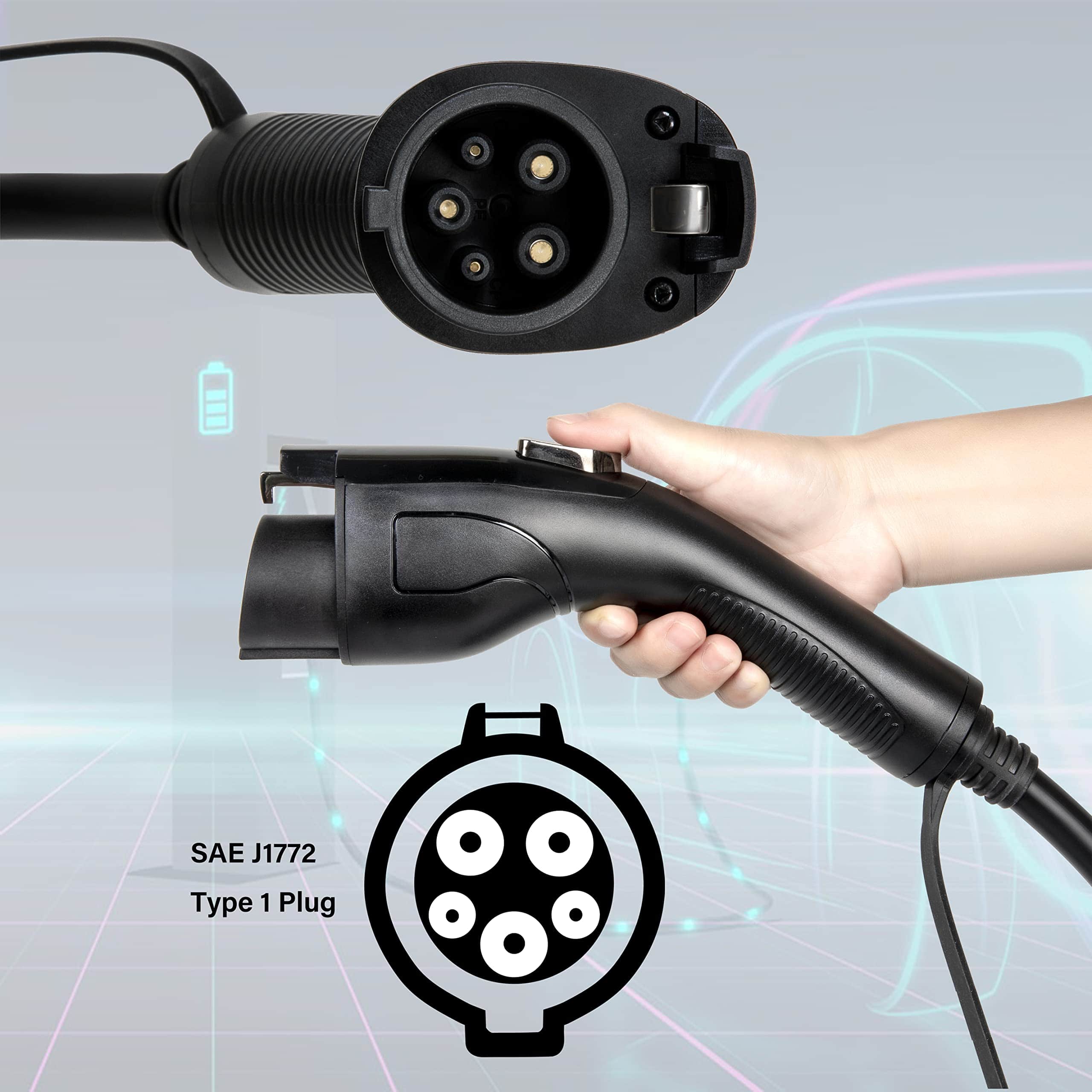 Cargador de Nivel 2 para Vehículos Eléctricos 7KW 8-32 - Imagen 6