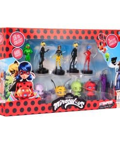 Sellos P.M.I. Miraculous Ladybug para Niños |12 Sellos