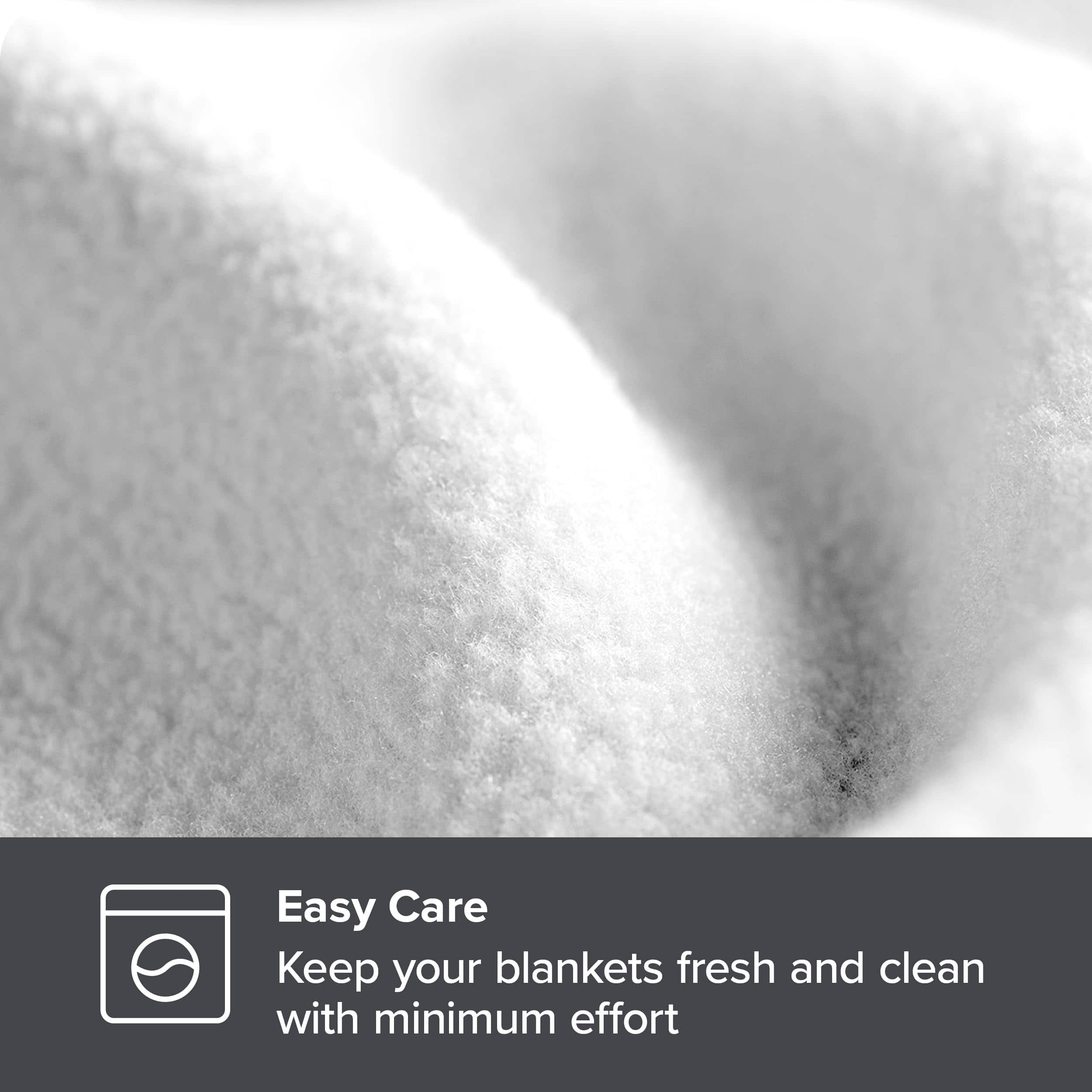 Cobertor de Polar Bare Home - Tamaño King - Blanco - Cálido - Imagen 5