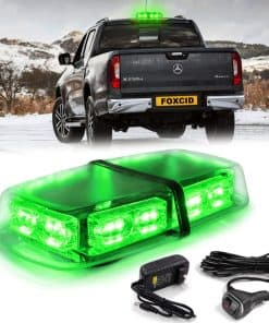 FOXCID Nueva Versión 12" Barra de Luz Estroboscópica LED