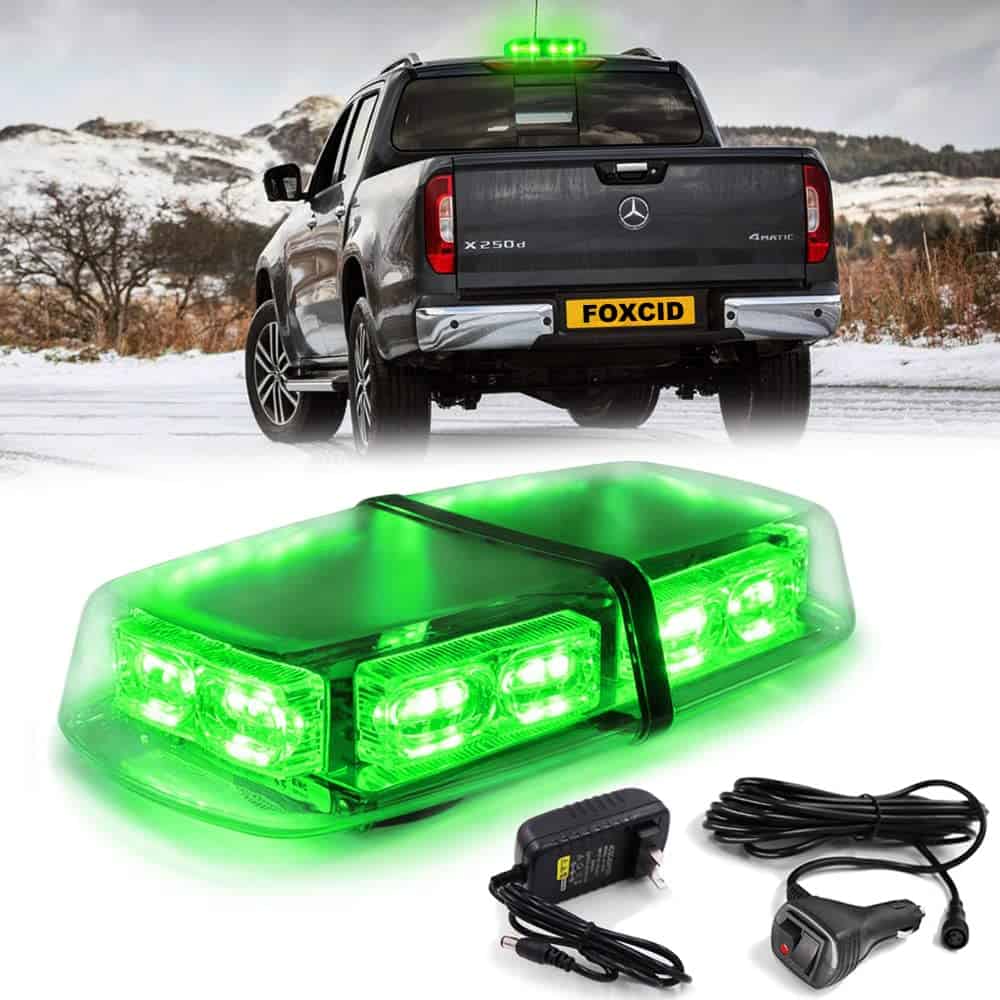 FOXCID Nueva Versión 12" Barra de Luz Estroboscópica LED