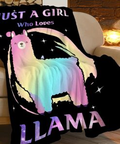 Manta de llamas Just A Girl - Súper Suave Cálida Acogedora