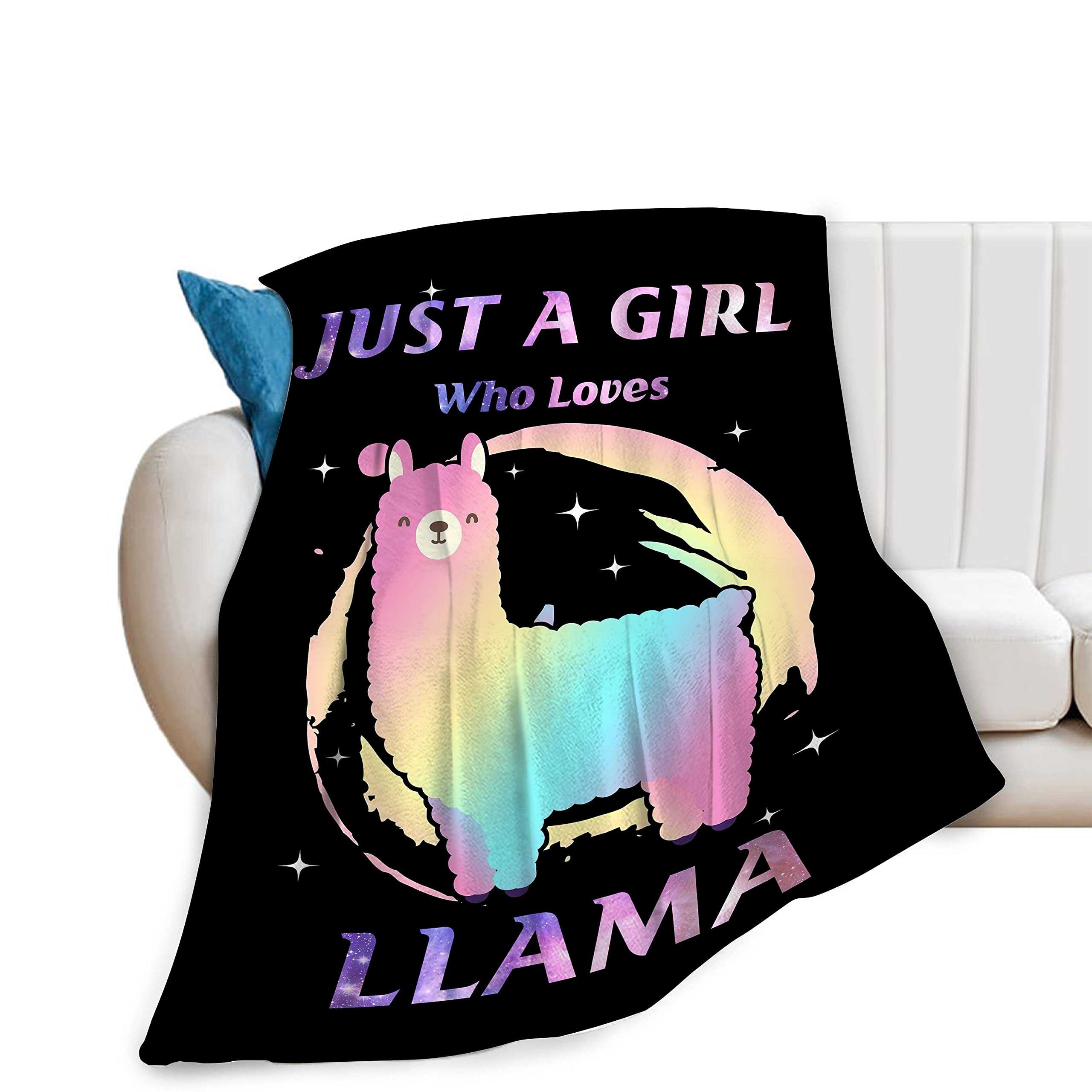 Manta de llamas Just A Girl - Súper Suave Cálida Acogedora - Imagen 3