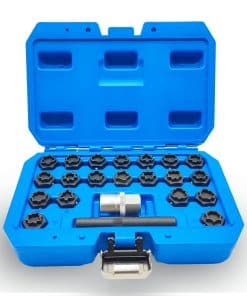 Kit de Llave de Bloqueo de Rueda JEUCLEL de 22 Piezas