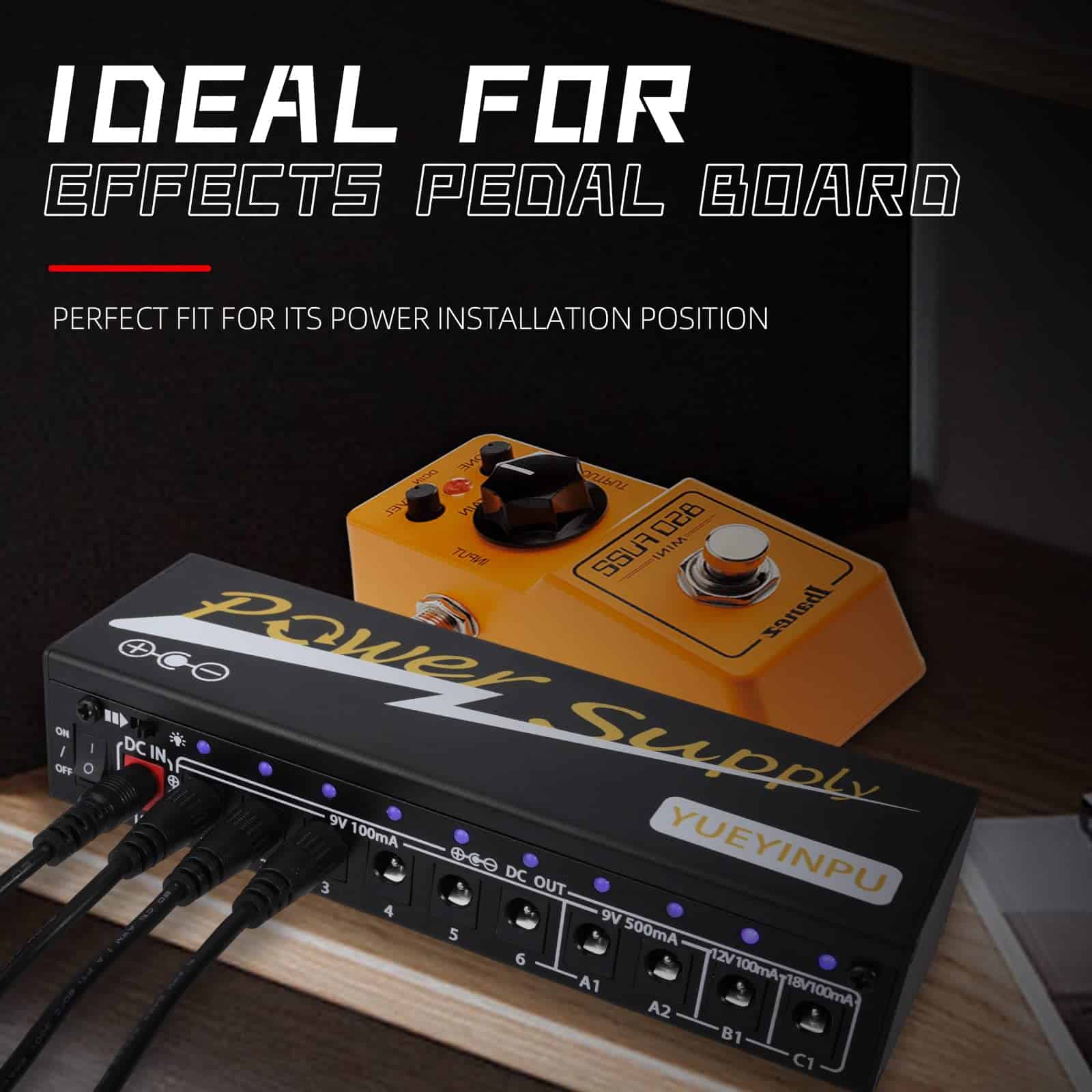Fuente de Alimentación Yueyinpu para Pedales de Efectos de - Imagen 7