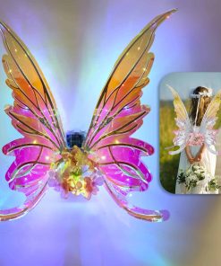 Alas de hadas con luces LED - alas de mariposa con