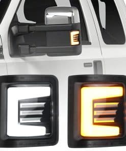 Jinfili Luz de señal de giro del espejo lateral LED