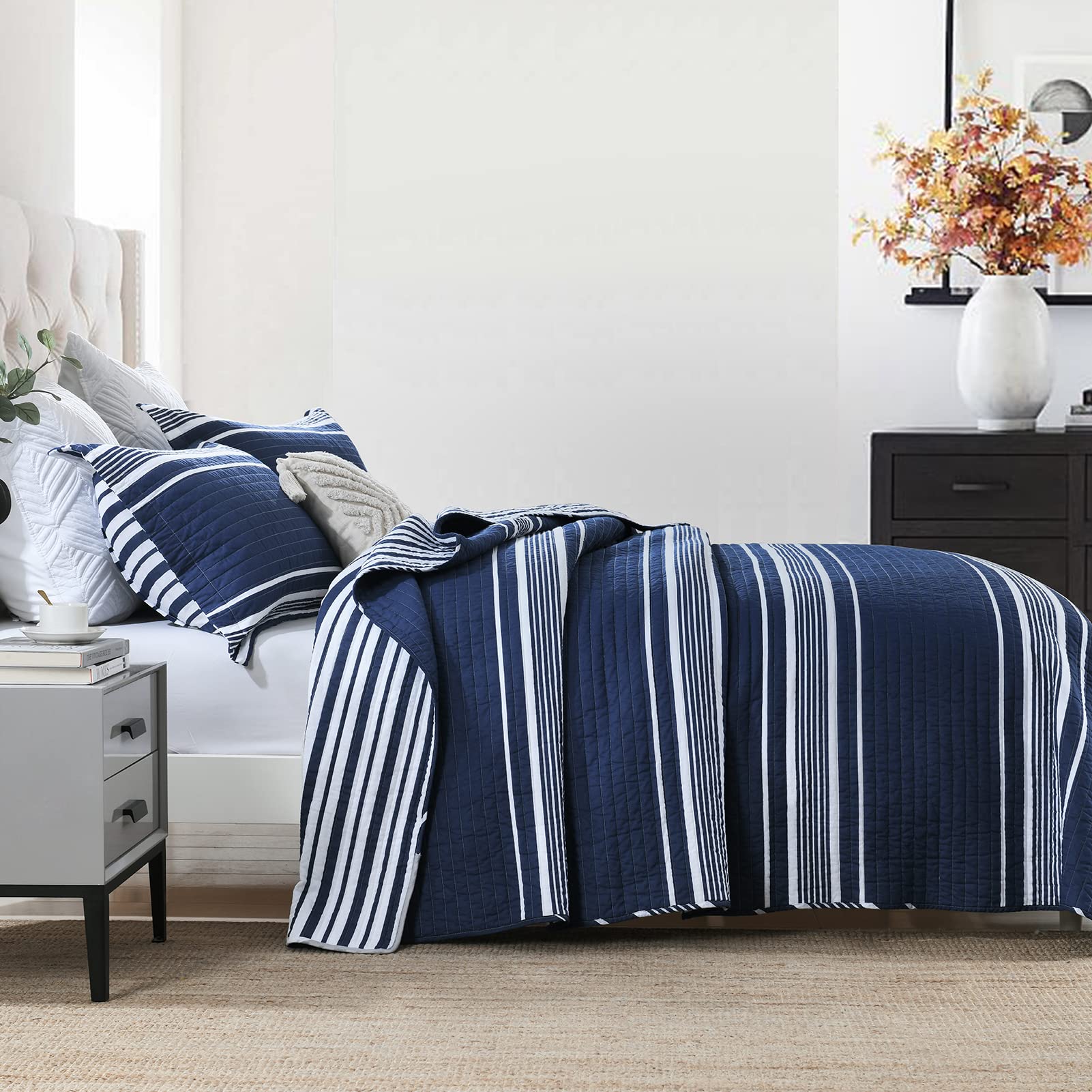 SahSahCasa Edredón King Size, Juego de Edredón King, Juego - Imagen 4