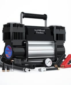 Compresor de aire portátil Tozalazz 12v, [Inflador 2 veces