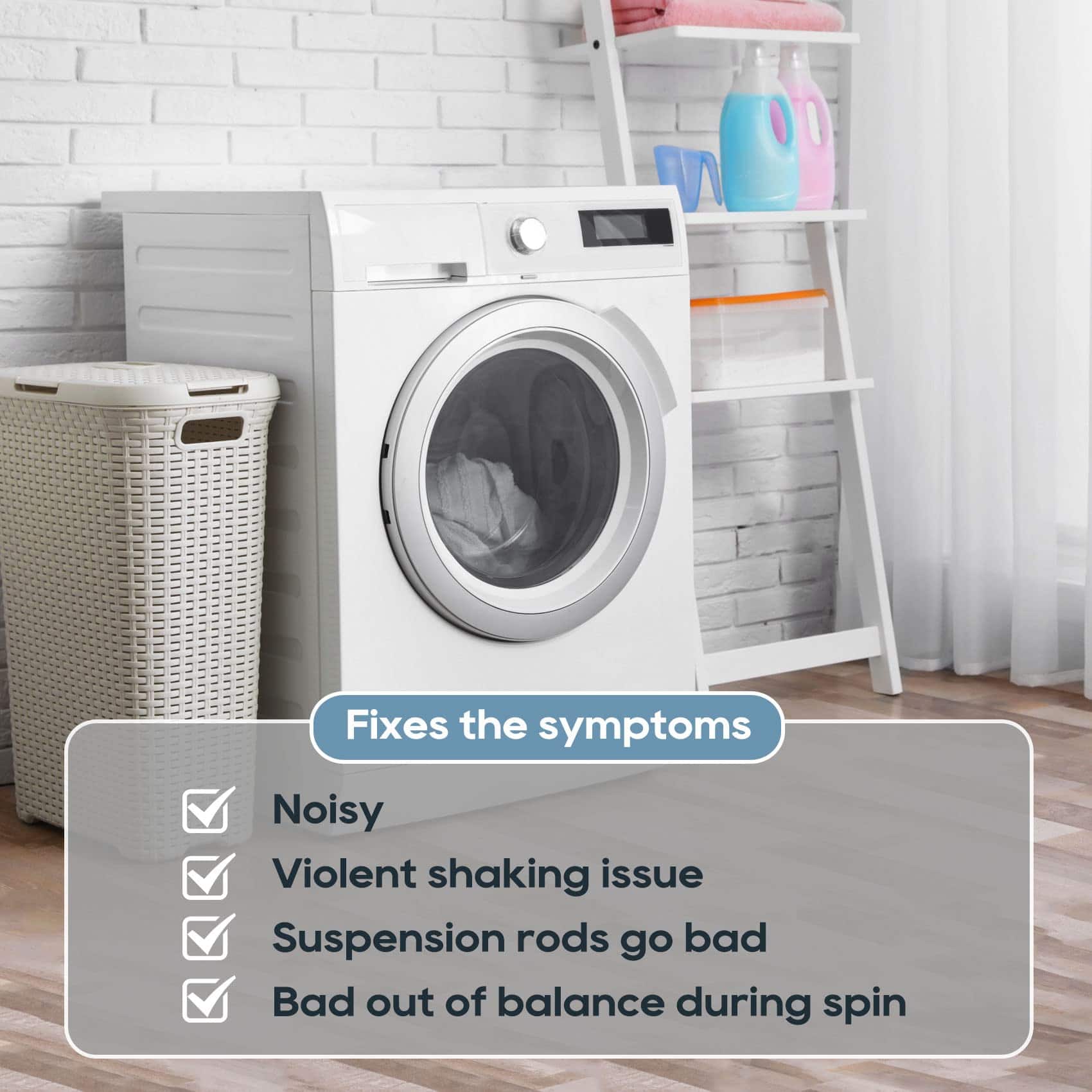 Varillas de suspensión para lavadora W10780044, repuesto - Imagen 6