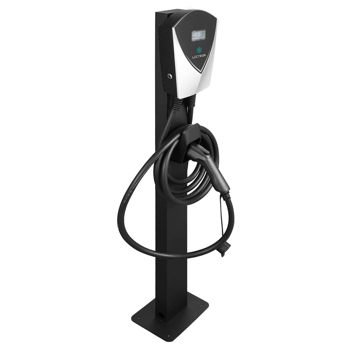 Soporte para pedestal de cargador de vehículo eléctrico
