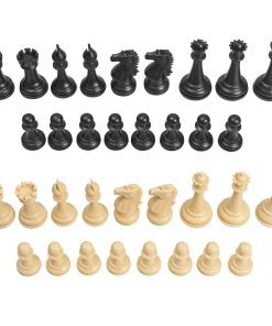 Piezas de Ajedrez Ponderadas Cuádruple Chess Geeks - Estilo