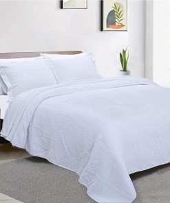 Juego de colchas tamaño King Threadmill - Juego de ropa de